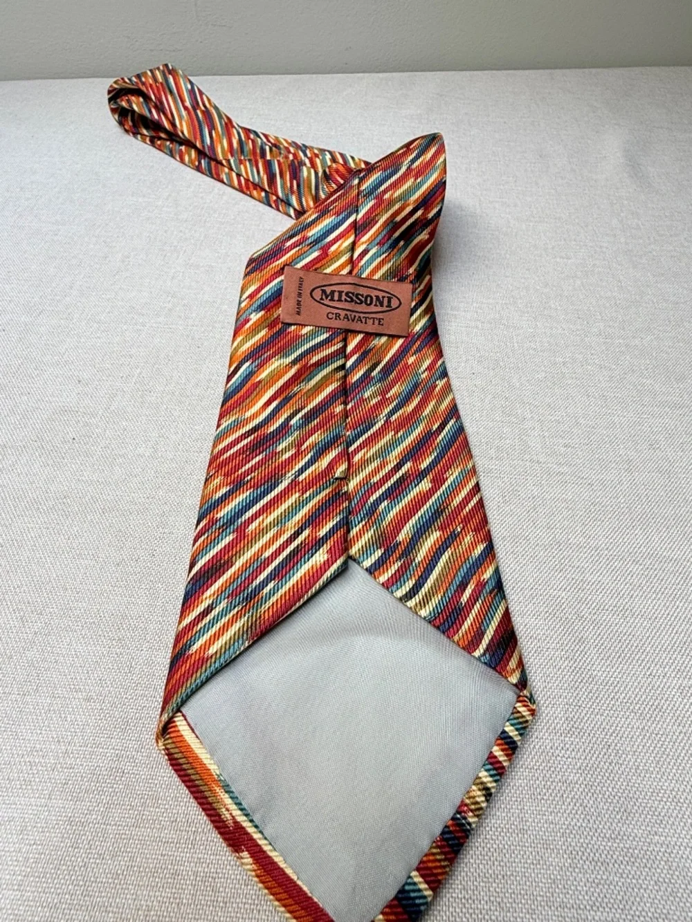 Vintage Missoni Cravatte Necktie Made in Italy